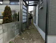 加古川市・ 店舗兼住宅の新築外構　プラスGを使った2つの玄関まわり